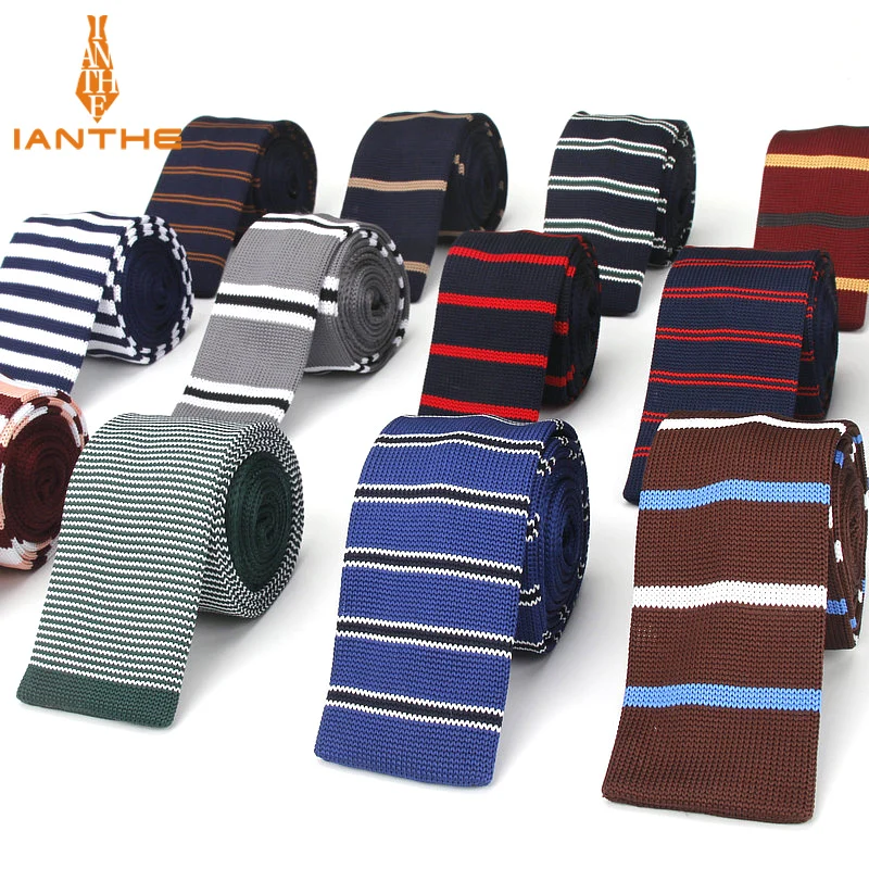 Brand New Fashion Vintage Striped Neck Tie Wedding Knitted Ties for Men Skinny Tie Man Gravata Narrow Slim Neckties Corbatas
Brand New Fashion Vintage Striped Neck Tie Wedding Knitted Ties for Men Skinny Tie Man Gravata Narrow Slim Neckties Corbatas