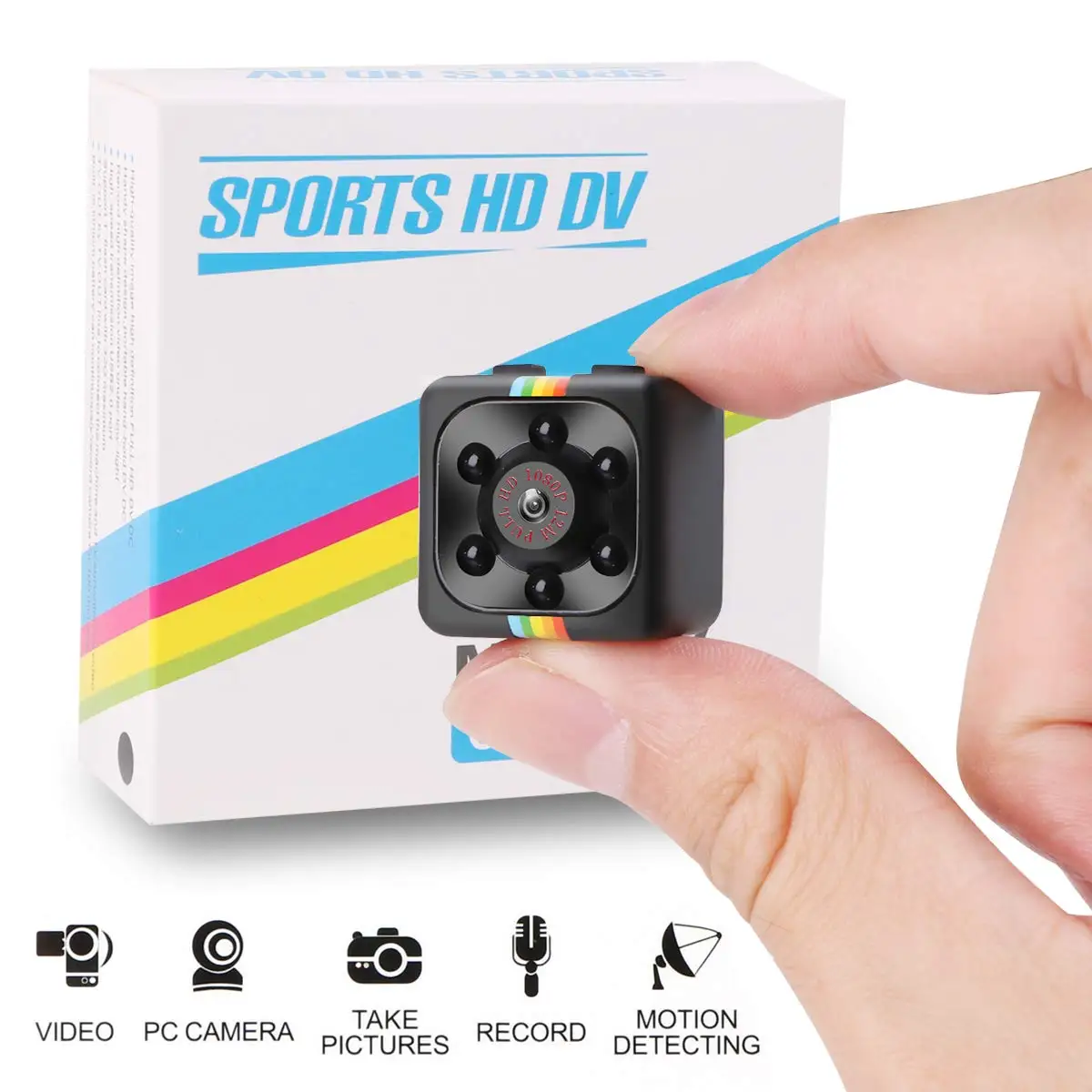 Mini Camera 1080P Camera Cop Cam with IR Night Vision Motion Detection Micro Surveillance Camera Home Office Car
Mini Camera 1080P Camera Cop Cam with IR Night Vision Motion Detection Micro Surveillance Camera Home Office Car