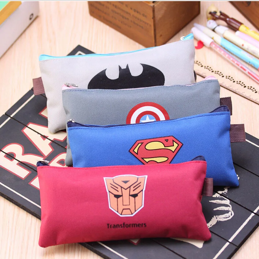 1 PCS New Vintage Super Hero Series Canvas Pencil Case Cartoon Hero Logo Students Mini Superhero Pencil Bag Gift
1 PCS New Vintage Super Hero Series Canvas Pencil Case Cartoon Hero Logo Students Mini Superhero Pencil Bag Gift