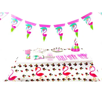 131pcs/lot Flamingo theme disposable party tableware Pink Flamingo disposable party sets Flamingo plates cups banners
131pcs/lot Flamingo theme disposable party tableware Pink Flamingo disposable party sets Flamingo plates cups banners