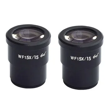 Pair of 15X Wide Field 30mm Mounting Stereo Microscope High Eye Point Eyepiece
Pair of 15X Wide Field 30mm Mounting Stereo Microscope High Eye Point Eyepiece