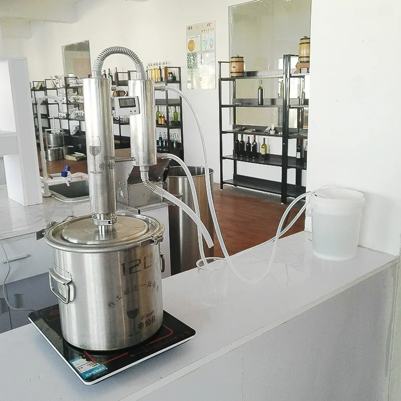 Small Liquor Wine Distiller Kitchen Dining Bar Tools Home Brewing Making Dew Essential Oil Equipment
Small Liquor Wine Distiller Kitchen Dining Bar Tools Home Brewing Making Dew Essential Oil Equipment