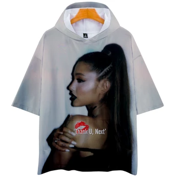 3D Ariana Grande Personality Casual Outwear Hip-Hop Hoodies Short Sleeve T-shirt Soft Oversize Autumn/Summer Clothes
3D Ariana Grande Personality Casual Outwear Hip-Hop Hoodies Short Sleeve T-shirt Soft Oversize Autumn/Summer Clothes