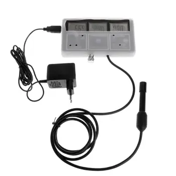 6 in 1 Water Quality Tester Monitor pH Meter Aquarium Water Meter for PH / Temperature / EC / CF / PPM / TDS
6 in 1 Water Quality Tester Monitor pH Meter Aquarium Water Meter for PH / Temperature / EC / CF / PPM / TDS