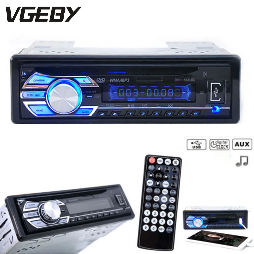Portable LCD Display Remote Control Car Radio Auto Audio Stereo Head Unit CD DVD Player MP3 MP4 USB SD AUX-IN FM Radio 4-channel
Portable LCD Display Remote Control Car Radio Auto Audio Stereo Head Unit CD DVD Player MP3 MP4 USB SD AUX-IN FM Radio 4-channel