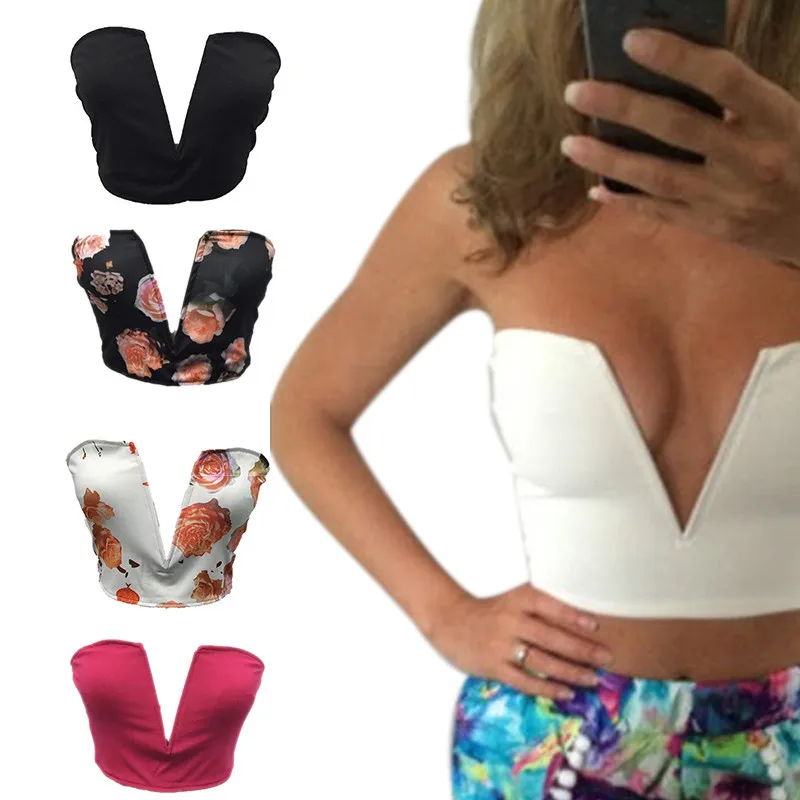 2017 Sexy Deep V Tops Women's Plunge Bustier Bra Crop Tops Blouses Blusa Party Club Wear Tank Top Cropped Feminino 48#
2017 Sexy Deep V Tops Women's Plunge Bustier Bra Crop Tops Blouses Blusa Party Club Wear Tank Top Cropped Feminino 48#