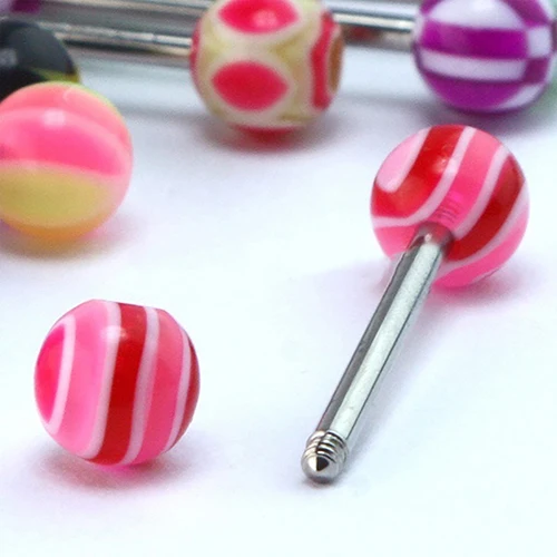 Bluelans 10Pcs Fashion Punk Colorful Ball Nipple Tongue Barbell Rings Bars Body Piercing
Bluelans 10Pcs Fashion Punk Colorful Ball Nipple Tongue Barbell Rings Bars Body Piercing