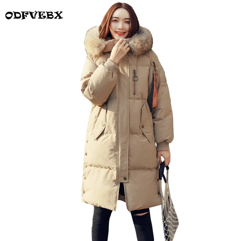 2019 winter new hooded fur collar jackets female ribbon bread warm white duck down jacket ladies medium long thicken coat women
2019 winter new hooded fur collar jackets female ribbon bread warm white duck down jacket ladies medium long thicken coat women