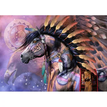 YIKEE diamond painting indian horse Handmade Needlework DIY Diamond Embroidery Mosaic Rhinestone Picture k559
YIKEE diamond painting indian horse Handmade Needlework DIY Diamond Embroidery Mosaic Rhinestone Picture k559