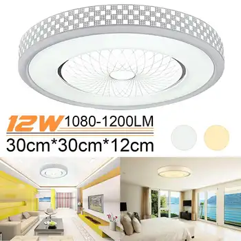 Modern Acryl Alloy Round Ceiling Lights 12W 110/220V Energy Saving LED Lighting Lamps for Bedroom Living Room Study Bathroom
Modern Acryl Alloy Round Ceiling Lights 12W 110/220V Energy Saving LED Lighting Lamps for Bedroom Living Room Study Bathroom