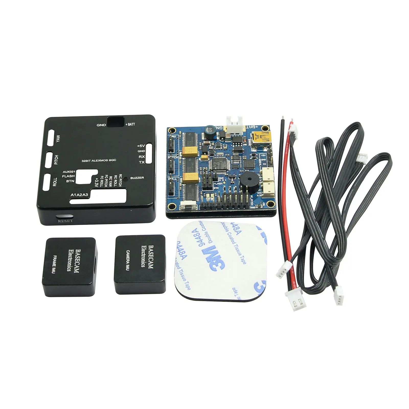 32bit 3 Axis AlexMos Brushless Stabilizer Controller for FPV DSLR 5D2 Nex Camera Handheld Gimbal
32bit 3 Axis AlexMos Brushless Stabilizer Controller for FPV DSLR 5D2 Nex Camera Handheld Gimbal