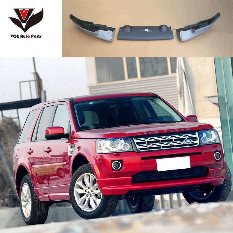 3 шт./компл. 2010 2016 Freelander 2 Неокрашенный передний бампер из АБС пластика для Land Rover