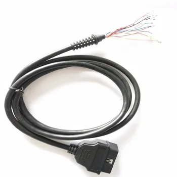 Adduswin free shipping OBDII 16pin Male diagnostic cable for DIY OBD2 Cable
Adduswin free shipping OBDII 16pin Male diagnostic cable for DIY OBD2 Cable