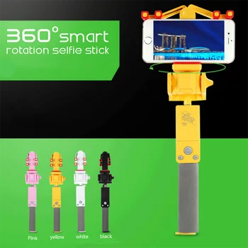 2020 New Arrival IP666 360 Degree Smart Rotation Extendable Selfie Stick Wireless Bluetooth 4.0 Remote Control For IOS Android
2020 New Arrival IP666 360 Degree Smart Rotation Extendable Selfie Stick Wireless Bluetooth 4.0 Remote Control For IOS Android