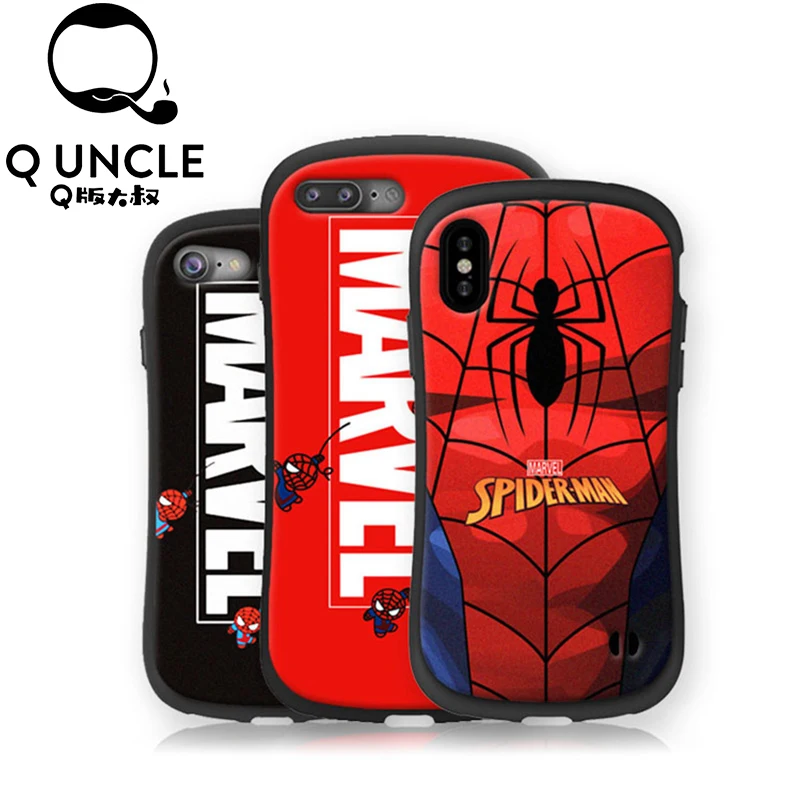 Q UNCLE Spiderman Phone Case For iPhone X 8 7 Plus TPU Cartoon Soft Back Cover For iPhone 7 6s XR XS MAX
Q UNCLE Spiderman Phone Case For iPhone X 8 7 Plus TPU Cartoon Soft Back Cover For iPhone 7 6s XR XS MAX