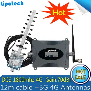 Lintratek 4G 1800Mhz LTE Repeater GSM Signal Booster Mobile Signal Repeater 4G Cellphone Signal Amplifier with 3G Antenna
Lintratek 4G 1800Mhz LTE Repeater GSM Signal Booster Mobile Signal Repeater 4G Cellphone Signal Amplifier with 3G Antenna