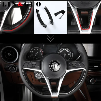 Car modification High quality ABS carbon fiber steering wheel decorative sticker for Alfa romeo giulia stelvio car styling
Car modification High quality ABS carbon fiber steering wheel decorative sticker for Alfa romeo giulia stelvio car styling