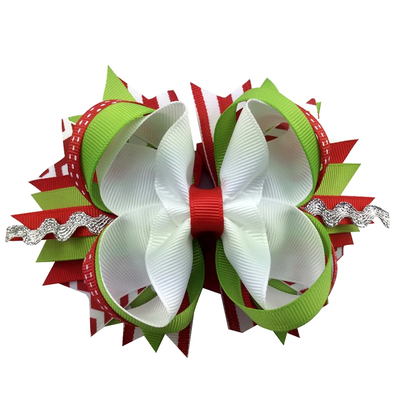 Sacarla 5 inch Grosgrain Ribbon hair clip Hair Bows hairpin Girls Christmas Best Gift Alligator Clip
Sacarla 5 inch Grosgrain Ribbon hair clip Hair Bows hairpin Girls Christmas Best Gift Alligator Clip