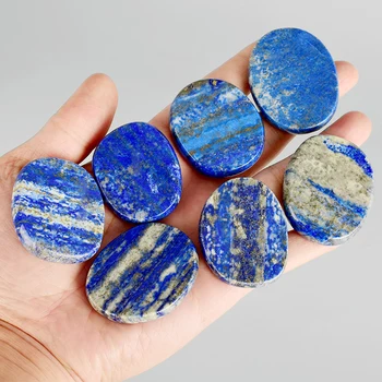7pcs/bag Natural Lapis Lazuli Chakra Minerals Crystal Energy Stone Palm Massage SPA Reiki Healing Jade Massager Health Care
7pcs/bag Natural Lapis Lazuli Chakra Minerals Crystal Energy Stone Palm Massage SPA Reiki Healing Jade Massager Health Care