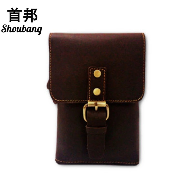 BiPtyDam Brand Crazy Horse Leather Men Waist pack Cow Leather Phone Bag Belt Pouch Holster Cover Crossbody Shoulder Chest Bag
BiPtyDam Brand Crazy Horse Leather Men Waist pack Cow Leather Phone Bag Belt Pouch Holster Cover Crossbody Shoulder Chest Bag