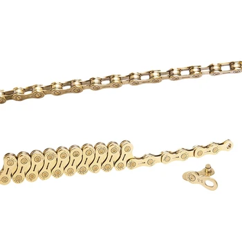 ABGZ-Ztto 11S Sl Golden 11 Speed Mtb Mountain Bike Road Bicycle Chain For Parts K7 System
ABGZ-Ztto 11S Sl Golden 11 Speed Mtb Mountain Bike Road Bicycle Chain For Parts K7 System
