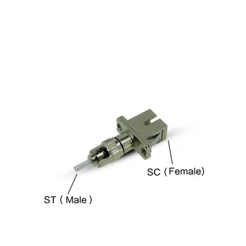 Free Shipping SC Female to ST Male 9/125um Hybrid Fiber Optic Adapter SC-ST Optical Adaptor
Free Shipping SC Female to ST Male 9/125um Hybrid Fiber Optic Adapter SC-ST Optical Adaptor