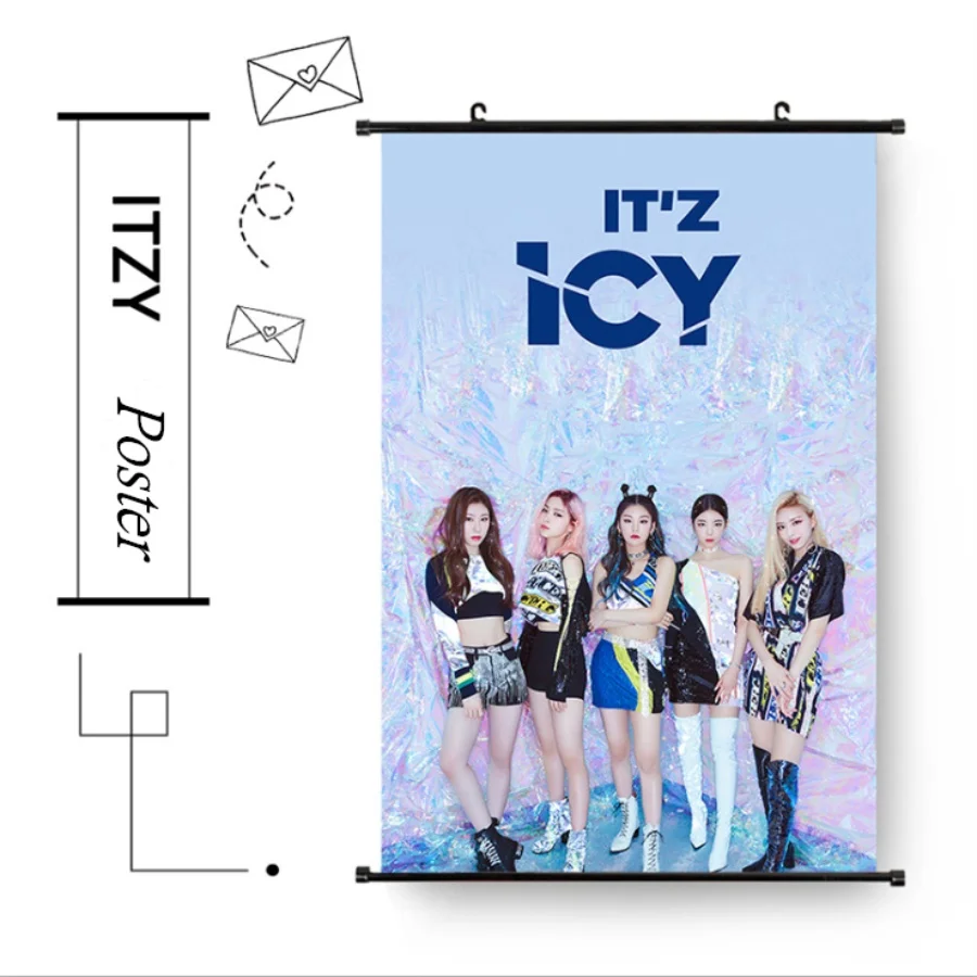 Kpop IT'z ICY ITZY Hanging Painting Lia Yeji Fabric Photo Picture Wall Scroll Poster
Kpop IT'z ICY ITZY Hanging Painting Lia Yeji Fabric Photo Picture Wall Scroll Poster