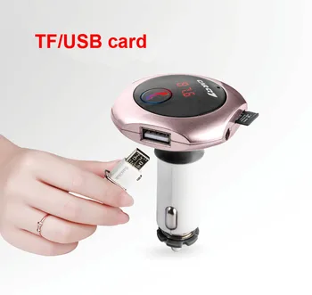 WLKE Car MP3 Player FM Transmitter Bluetooth Kit LED Dual USB 4.1A Car Charger Voltage Display Micro SD TF Music Playing
WLKE Car MP3 Player FM Transmitter Bluetooth Kit LED Dual USB 4.1A Car Charger Voltage Display Micro SD TF Music Playing