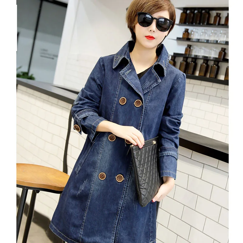 Plus Size M-5XL New Spring Fashion Oversized Women Denim Jacket Jeans Coat Long Sleeve Autumn Outerwear Coats Female OK006
Plus Size M-5XL New Spring Fashion Oversized Women Denim Jacket Jeans Coat Long Sleeve Autumn Outerwear Coats Female OK006