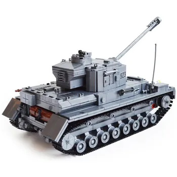 Technic Military Bricks Sets Large Panzer IV Tank Army City Soldier Weapon Building Blocks Toys for Boys
Technic Military Bricks Sets Large Panzer IV Tank Army City Soldier Weapon Building Blocks Toys for Boys