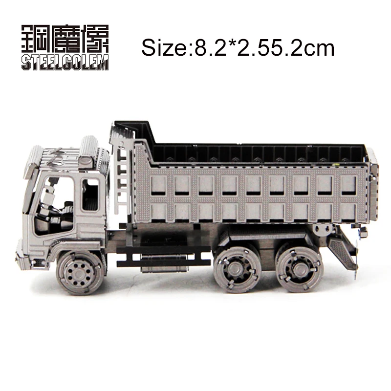 Dump Truck DIY 3D Metal Model Puzzle Jigsaw Laser Cutting Best Gifts For Children Kids Collection Educational Decoration Toys
Dump Truck DIY 3D Metal Model Puzzle Jigsaw Laser Cutting Best Gifts For Children Kids Collection Educational Decoration Toys