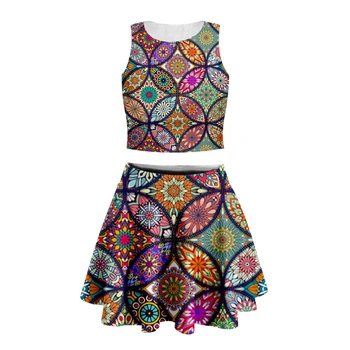 3d Print women Indie Folk Retro mini tank top with short skirt high quality Bohemia Abstract totem Cheerlead Dancing suits-7
3d Print women Indie Folk Retro mini tank top with short skirt high quality Bohemia Abstract totem Cheerlead Dancing suits-7