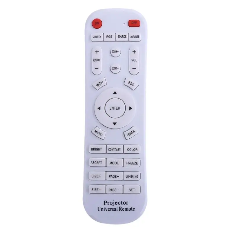 Multifunctional Universal Projector Remote Control Replacement for ThundeaL byintek Vivicine WZATCO Projector Remote
Multifunctional Universal Projector Remote Control Replacement for ThundeaL byintek Vivicine WZATCO Projector Remote