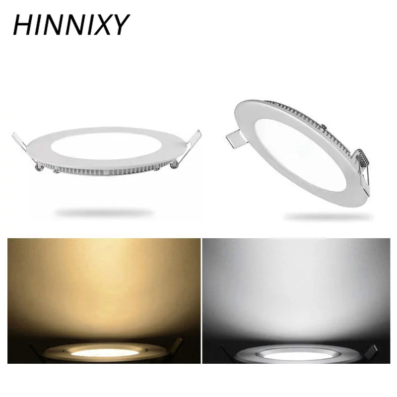Hinnixy LED Ultra Thin Panel Light 155mm/205mm Cut Hole Round Square Recessed Ceiling Lamp 100V-240V 3/6/12/18/20W Home Lighting
Hinnixy LED Ultra Thin Panel Light 155mm/205mm Cut Hole Round Square Recessed Ceiling Lamp 100V-240V 3/6/12/18/20W Home Lighting