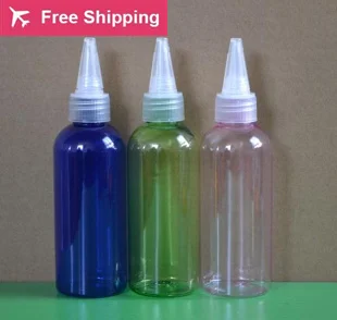 100ml Pointed mouth cap / Aluminum cap / press cap / screw cap plastic bottle ( with inner plug ) blue red green
100ml Pointed mouth cap / Aluminum cap / press cap / screw cap plastic bottle ( with inner plug ) blue red green