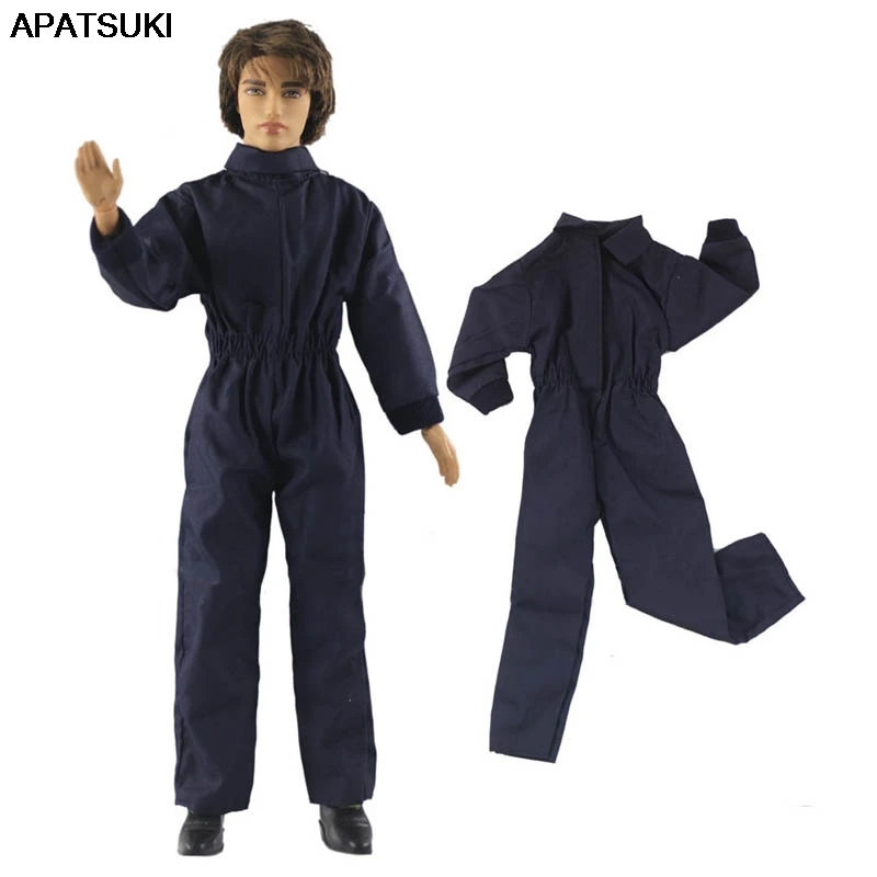 Dark Blue Fashion Outfits For Ken Boy Doll Jumpsuit Casual Clothes For Barbie's boyfriend Ken 1/6 Dollhouse Accessories Kid Toys
Dark Blue Fashion Outfits For Ken Boy Doll Jumpsuit Casual Clothes For Barbie's boyfriend Ken 1/6 Dollhouse Accessories Kid Toys