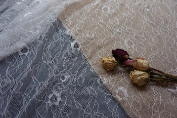 Unique Elegant Lace Material White Floral Embroidery Lace Fabric Stretch Dress Fabric Mesh By The Yard
Unique Elegant Lace Material White Floral Embroidery Lace Fabric Stretch Dress Fabric Mesh By The Yard