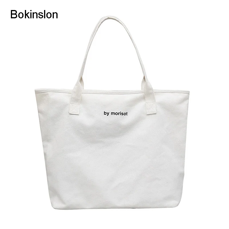 Bokinslon Shoulder Bags Woman Fashion Simple Canvas Student College Wind Ladies Handbags Bags Female Popular Bags
Bokinslon Shoulder Bags Woman Fashion Simple Canvas Student College Wind Ladies Handbags Bags Female Popular Bags