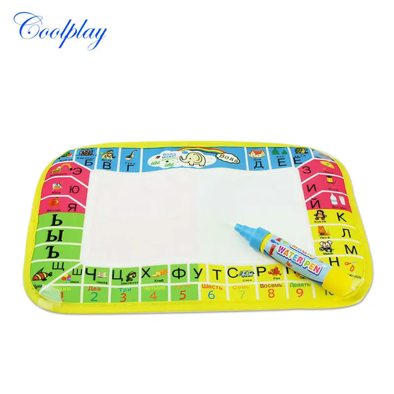 25*16CM Mini Russian Letter Water Drawing Mat & Magic Pen Water Coloring Mat Reusable Educational Painting Board For Kids (
25*16CM Mini Russian Letter Water Drawing Mat & Magic Pen Water Coloring Mat Reusable Educational Painting Board For Kids (