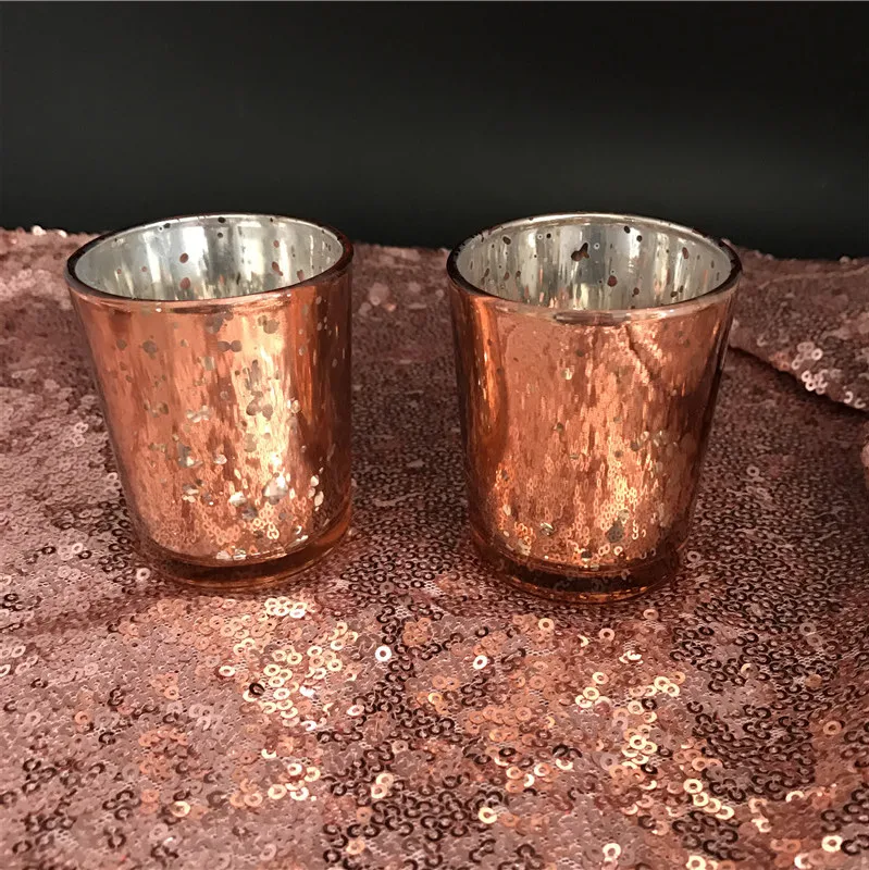 Free Shipping 12pcs/Lot 2.5 Inch Rose Gold Mercury Glass Candle Holder Wedding Votive Candle Holder Dinner Table Decoration
Free Shipping 12pcs/Lot 2.5 Inch Rose Gold Mercury Glass Candle Holder Wedding Votive Candle Holder Dinner Table Decoration