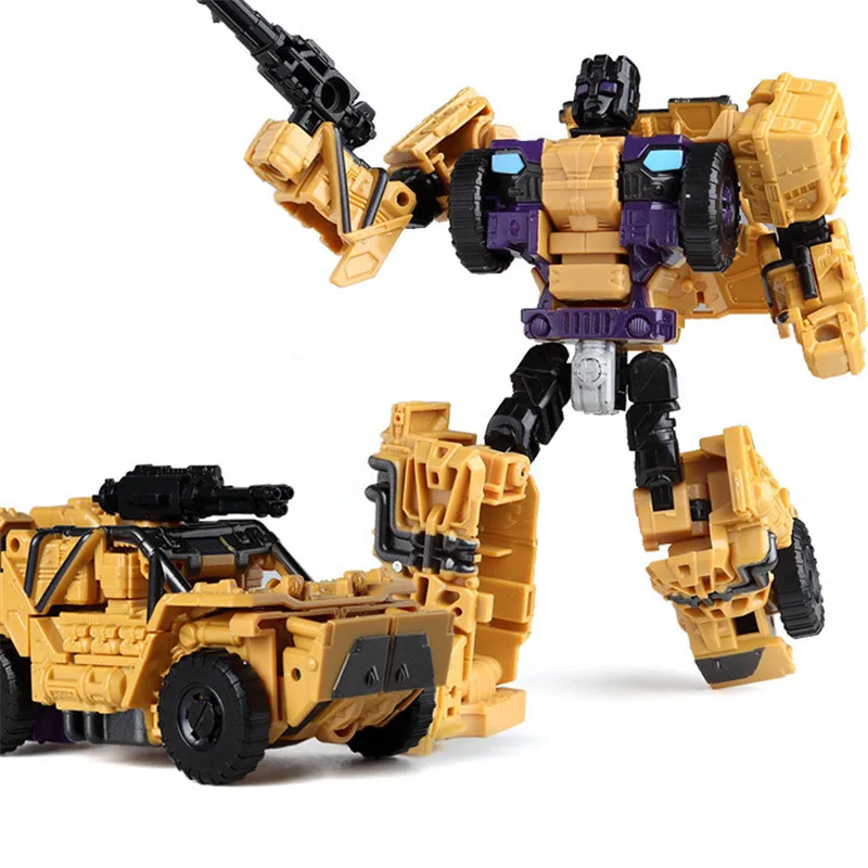 Haizhixing 5 In 1 Transformation toys boy Anime Devastator Robot Ko Version Gt Action Figure Aircraft tank Military Model Toys
Haizhixing 5 In 1 Transformation toys boy Anime Devastator Robot Ko Version Gt Action Figure Aircraft tank Military Model Toys