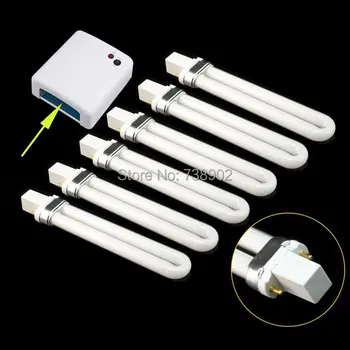 Hot sell Free shipping U Shape 4 X 9W UV Lamp Gel Curing ultra violet Light Bulb for Nail Art nail dryer dropping shipping
Hot sell Free shipping U Shape 4 X 9W UV Lamp Gel Curing ultra violet Light Bulb for Nail Art nail dryer dropping shipping
