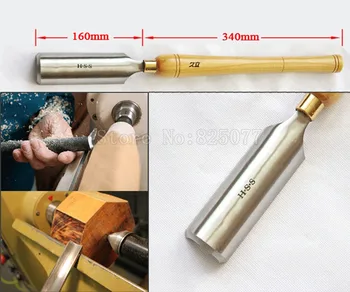 1PCS Super Size Woodturning Woodworking Roughing Gouge Wood Lathe Turning HSS A2005(42 x 160mm) with 340mm long handle JF1622
1PCS Super Size Woodturning Woodworking Roughing Gouge Wood Lathe Turning HSS A2005(42 x 160mm) with 340mm long handle JF1622