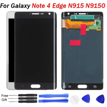 For Samsung Galaxy Note 4 Edge LCD Display 5.6'' N9150 N915F N915 LCD Gray White Display Screen Tested AMOLED Replacement Parts
For Samsung Galaxy Note 4 Edge LCD Display 5.6'' N9150 N915F N915 LCD Gray White Display Screen Tested AMOLED Replacement Parts