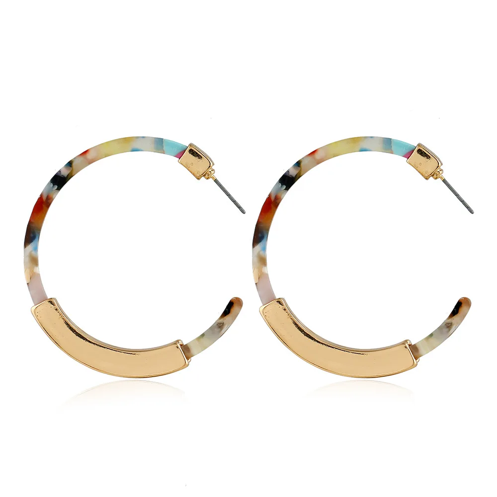Statement C Acrylic Simple Hoop Earrings Women New Zinc Alloy Acetic Acid Simple Earrings Dangles For Female Ladies Popular
Statement C Acrylic Simple Hoop Earrings Women New Zinc Alloy Acetic Acid Simple Earrings Dangles For Female Ladies Popular