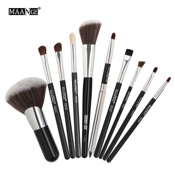 MAANGE Pro 10pcs Makeup Brushes Set Powder Eyeshadow Blush Liner Lip Concealer Angle Cosmetic Make Up Brush Top Beauty Tools Kit
MAANGE Pro 10pcs Makeup Brushes Set Powder Eyeshadow Blush Liner Lip Concealer Angle Cosmetic Make Up Brush Top Beauty Tools Kit