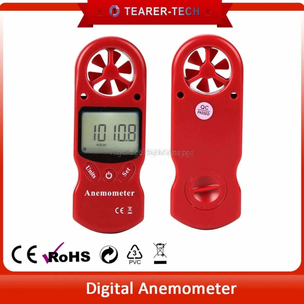 8 in 1 TL-302 Digital Anemometer LCD Display Thermometer Hygrometer Wind Speed Chill Barometric Pressure Altitude DEW Point A02
8 in 1 TL-302 Digital Anemometer LCD Display Thermometer Hygrometer Wind Speed Chill Barometric Pressure Altitude DEW Point A02