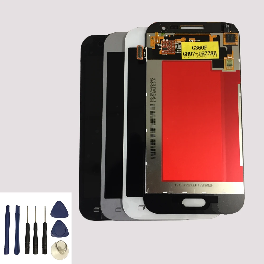 For Samsung Galaxy Core Prime G360 G360H Touch Screen Panel Digitizer + LCD Display Monitor Panel Module Assembly + Free Tools
For Samsung Galaxy Core Prime G360 G360H Touch Screen Panel Digitizer + LCD Display Monitor Panel Module Assembly + Free Tools
