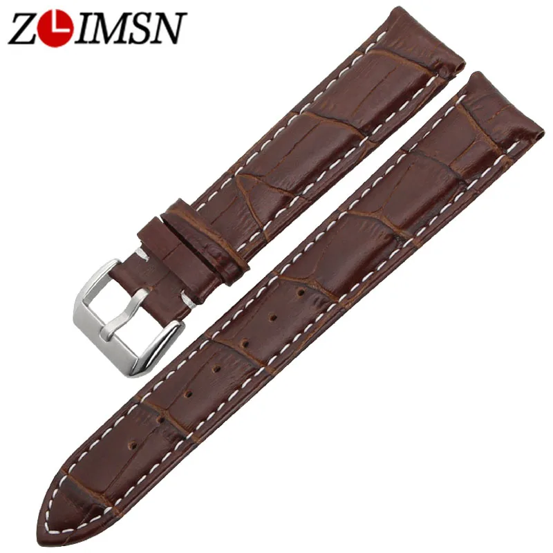 ZLIMSN Genuine Leather Brown Watchband Replacement Watch Band 21mm Men Women Watches Strap 
ZLIMSN Genuine Leather Brown Watchband Replacement Watch Band 21mm Men Women Watches Strap