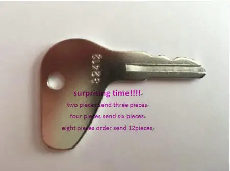 for Kubota L Series Equipment & Tractor Key also fits Mitsubishi-Satoh Tractors and Mahindra Tractors
for Kubota L Series Equipment & Tractor Key also fits Mitsubishi-Satoh Tractors and Mahindra Tractors